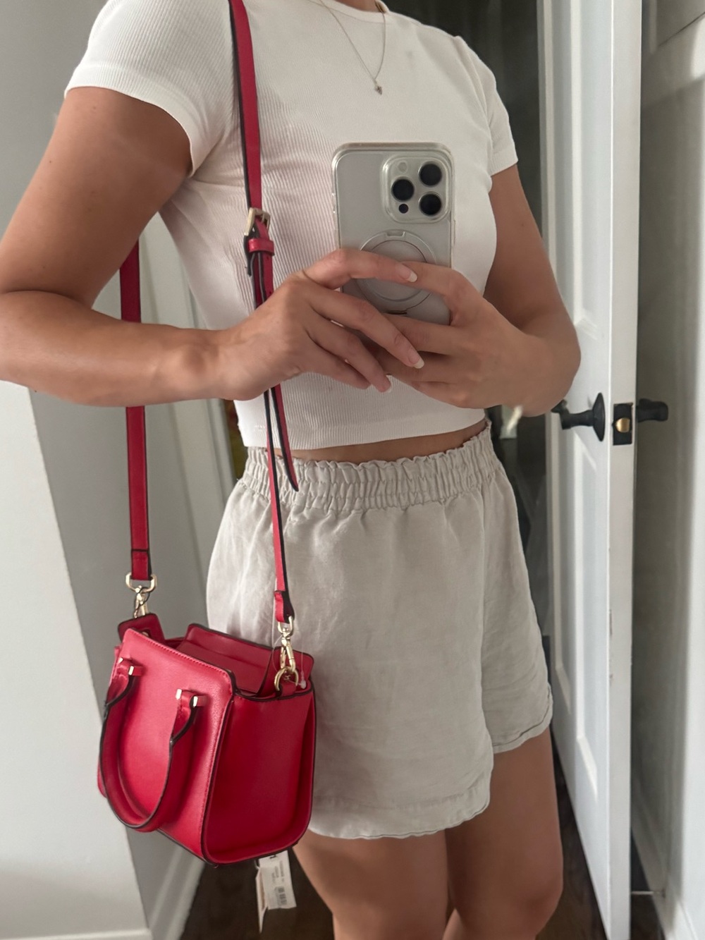 NWT Carpisa Red 2 in 1 Style Bag